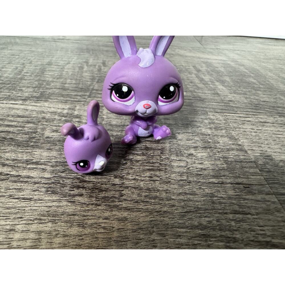Lot Of Littlest Pet Shop (11) Bunnies Rabbits Glitter Hedgehog Sparkle Baby - Picture 16 of 16